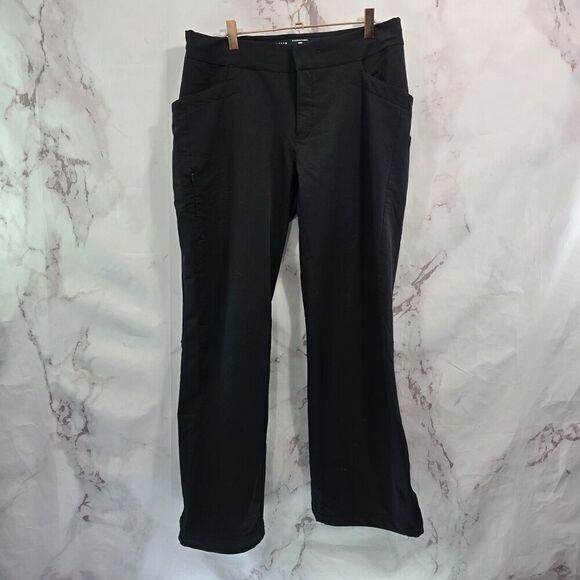 Mountain Hardwear Pants Womens 10 X 30 Black Ski Snow High Rise Synch Gore - Picture 1 of 13
